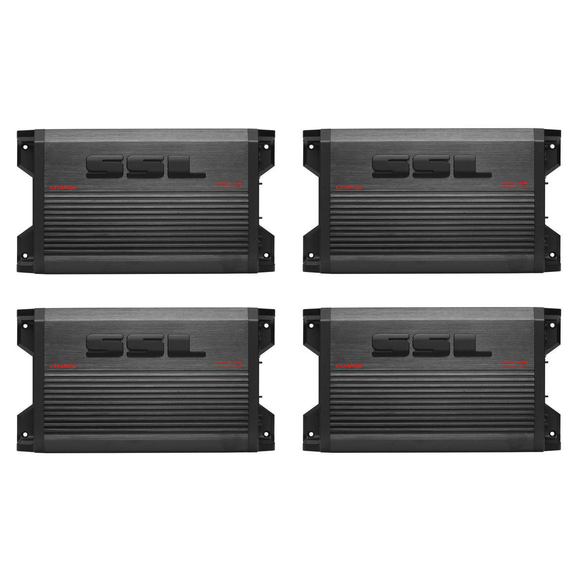 Soundstorm Laboratories 1200 W 2 Channel Full Range Car Audio Amplifier (4 Pack)