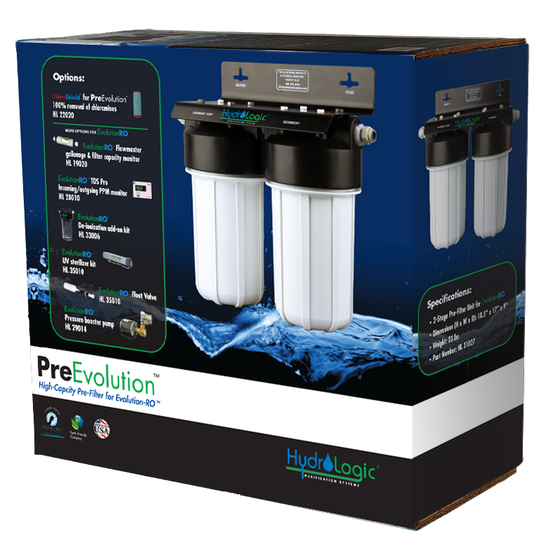HydroLogic Evolution Water Filter System High Capacity PreFilter (Used)