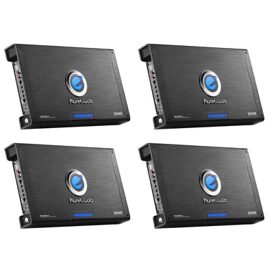 Planet Audio AC2400.4 2400 Watt Class A/B Car Amplifier with Remote (4 Pack) - VMInnovations