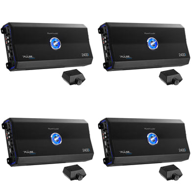 Planet Audio 2400W 4 Channel Full Range Class A/B Amplifier PL2400.4 (4 Pack) - VMInnovations