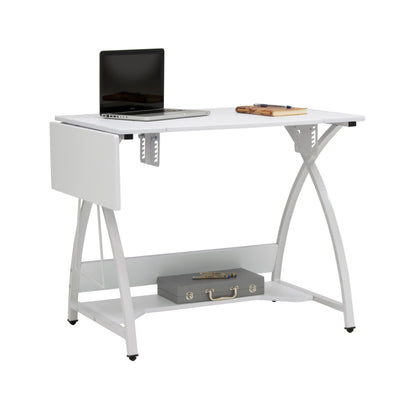 Sew Ready Venus Sewing Machine Craft Hobby Table Computer Desk, White (Used)