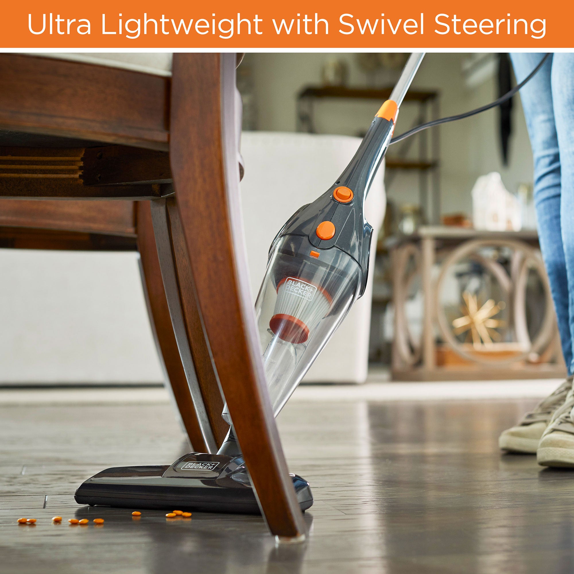 Black and Decker 3 In 1 Convertible Corded Upright Handheld Vacuum (For Parts) - VMInnovations