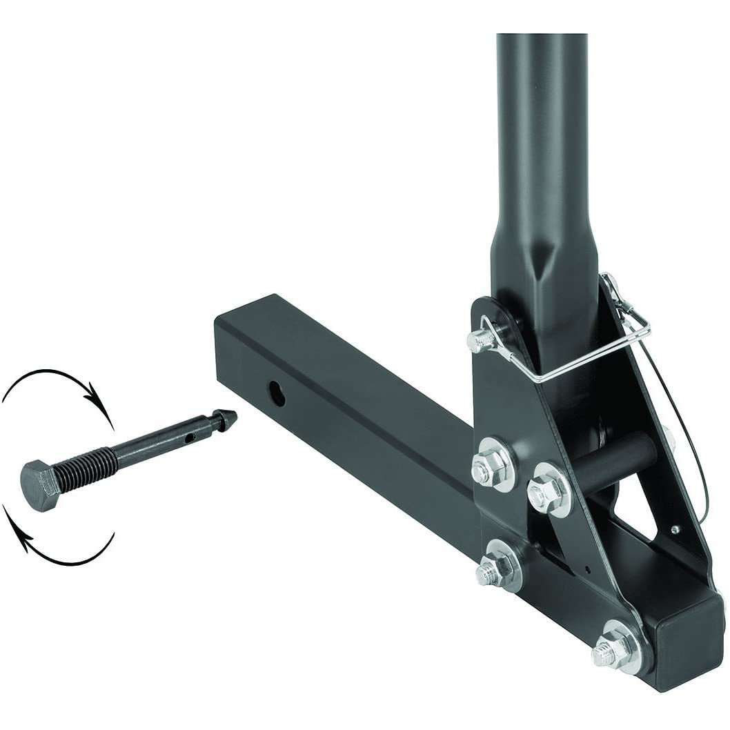 Pro Series Eclipse 2" Square 4 Bike Trailer Hitch Bicycle Carrier (For Parts)