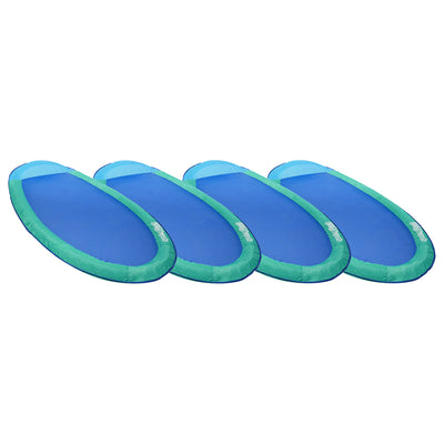 SwimWays Spring Float Recliner Water Summertime Relaxation Lounge Seat (4 Pack)