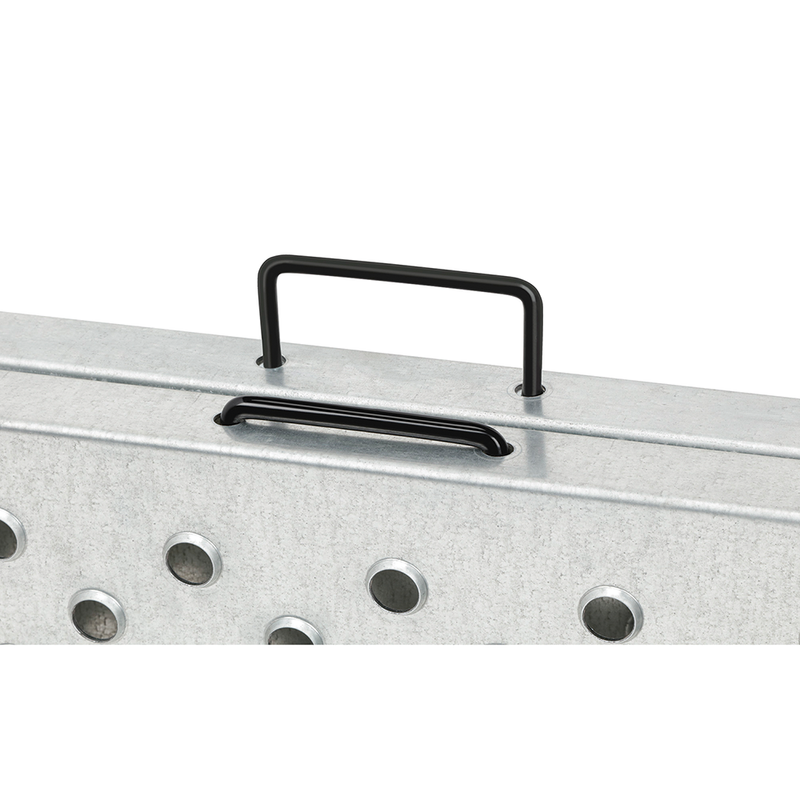 Reese Towpower 7454000 Center Fold Trailer/Truck Loading Ramp, 11" x 80", Steel