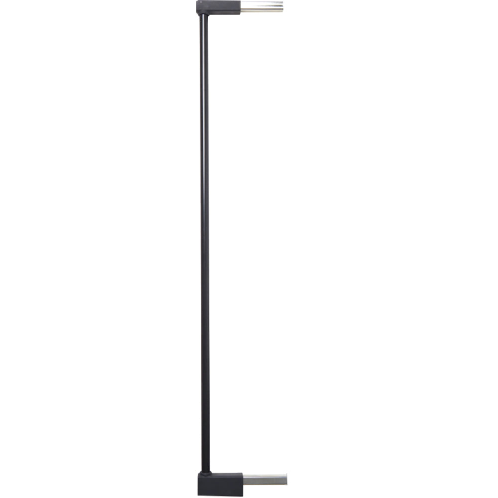 BabyDan Premier Extend-A-Gate 2" x 2.8" Metal Baby/Pet Gate Extension Kit, Black