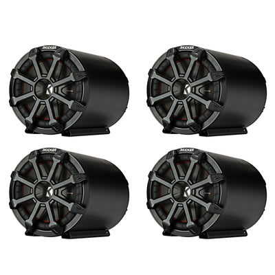 Kicker TB 45CWTB102 10" 800W 2 Ohm Enclosed Tube Reflex CompR Subwoofer (4 Pack) - VMInnovations