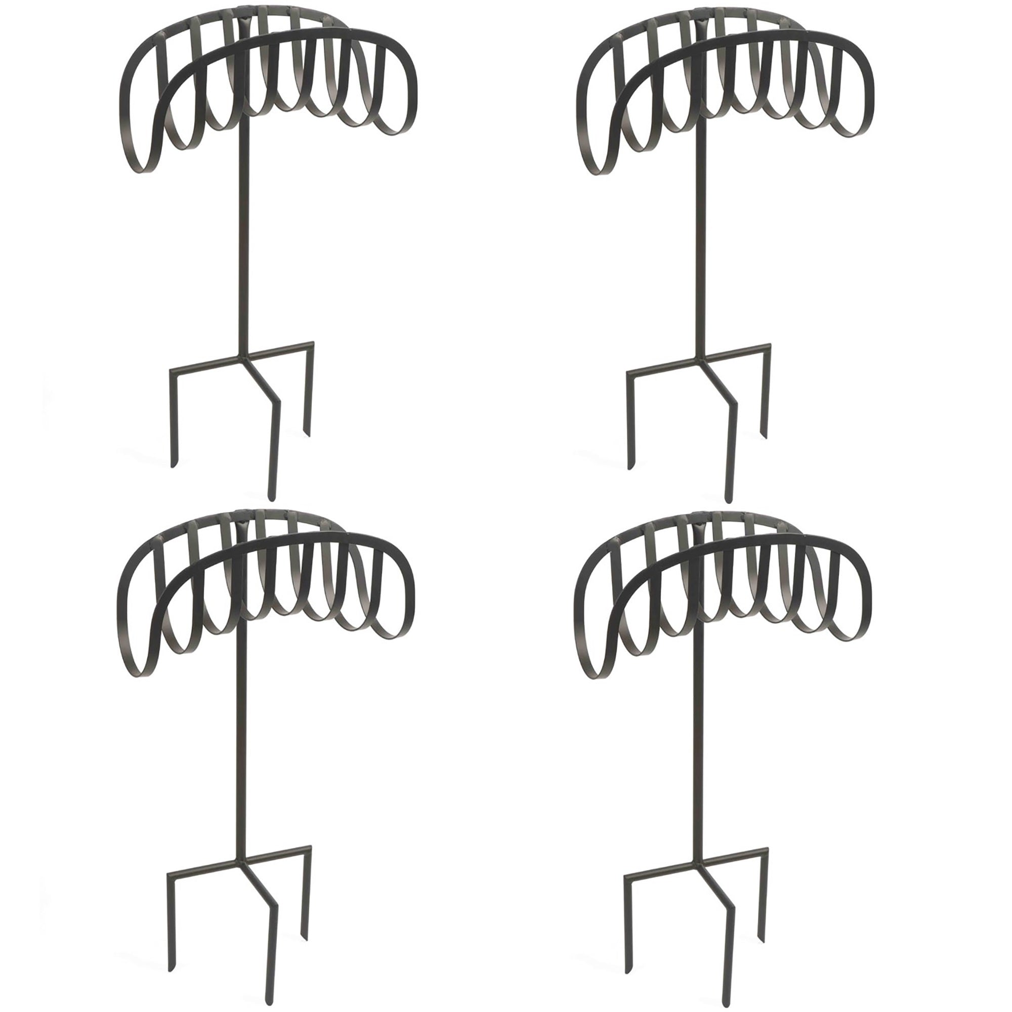 Liberty Garden Decorative Powder Coated Steel Garden Hose Storage Stand (4 Pack) - VMInnovations