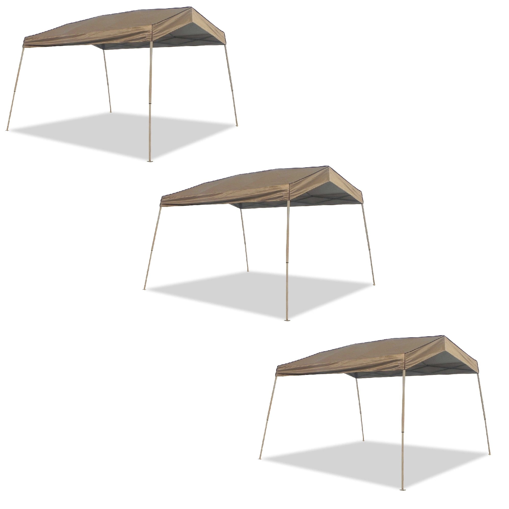 Z-Shade 12 x 14 Foot Panorama Instant Pop Up Canopy Tent Outdoor Tent (3 Pack)