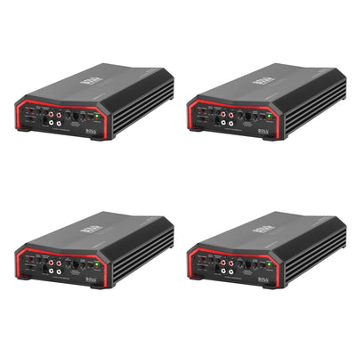 Boss Audio 4000 Watt Class D Amplifier with Remote Subwoofer Control (4 Pack)