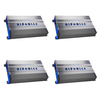 Hifonics BG-2200.1D Gamma Mono D 2200W Car Audio Subwoofer Amp Amplifer (4 Pack)