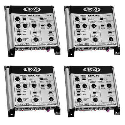 Boss BX45 2/3-Way Electronic Crossover Remote Subwoofer Level Control (4 Pack)