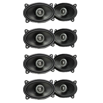 MB Quart Formula 2 Way Coaxial 90W 4 x 6 Inch Speakers 4 Ohms Impedance (4 Pack)