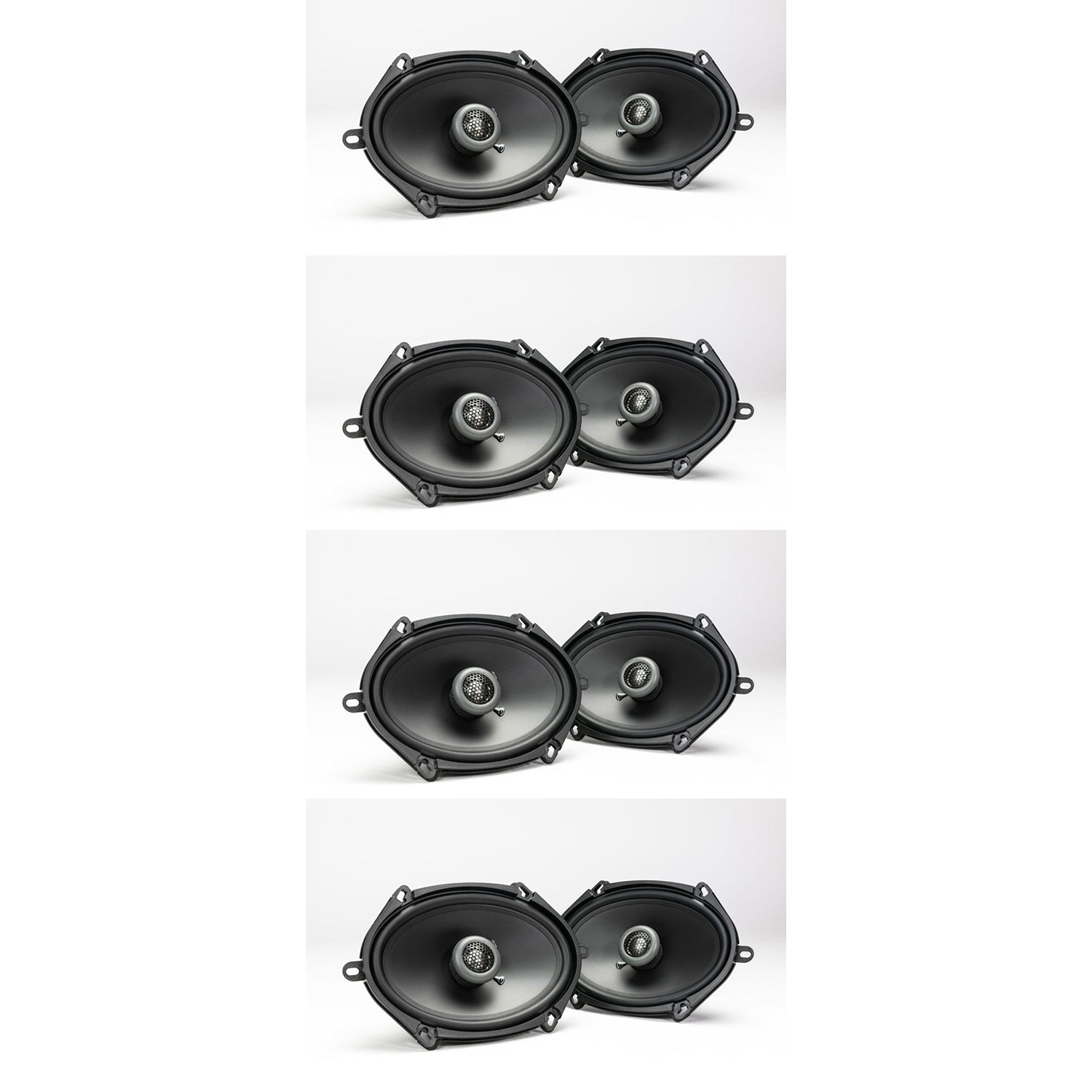Maxxsonics FKB168 MB Quart Formula 5x7/6x8 Inch 2 Way Coaxial Speakers (4 Pack) - VMInnovations