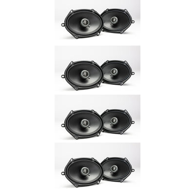 Maxxsonics FKB168 MB Quart Formula 5x7/6x8 Inch 2 Way Coaxial Speakers (4 Pack) - VMInnovations