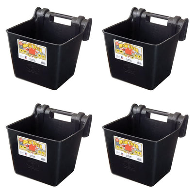 Little Giant HF15BLACK 15 qt. Mountable Plastic Hook Feeder, Black (4 Pack)
