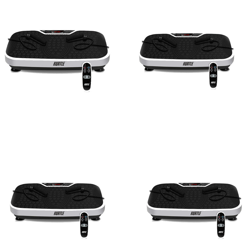 Hurtle Vibration Plate Machine for Home Body Exercise Workout Training (4 Pack)