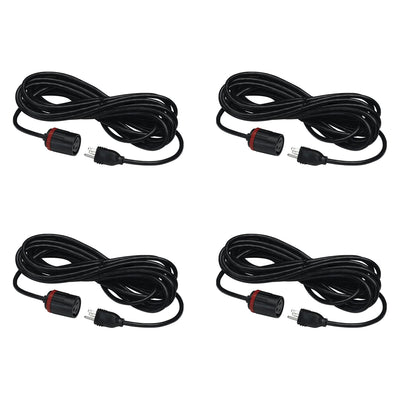 Allied Precision Industries LockNDry 25-Foot Indoor/Outdoor Power Cord  (4 Pack)