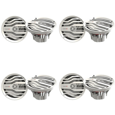 MB Quart NK2-116W 6.5-inch 120W 2-Way Marine & Sports Speakers, Pair (4 Pack)