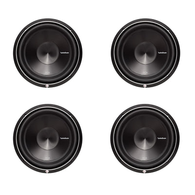 Rockford Fosgate P3D4-10 10-inch 1000 Watts DVC Car Audio Subwoofer (4 Pack)