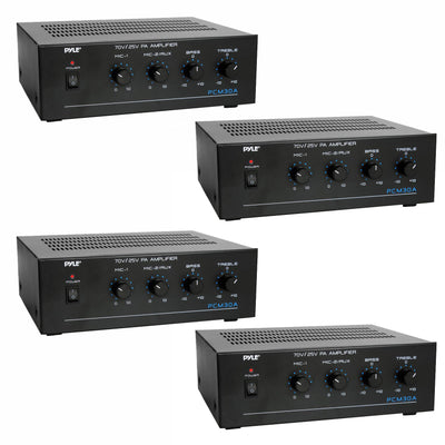 Pyle Home PCM30A 5Watt Bluetooth Amplifier System (4 Pack) - VMInnovations