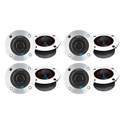 Pyle PDBT19 300 Watt 3.75 Inch Bullet Titanium Horn with 1 Inch Tweeter, 2 Pairs