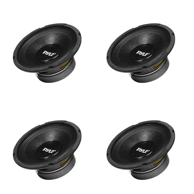 Pyle Pro 12" 700 Watt 8 Ohm Professional Premium Car Audio Subwoofer (4 Pack) - VMInnovations