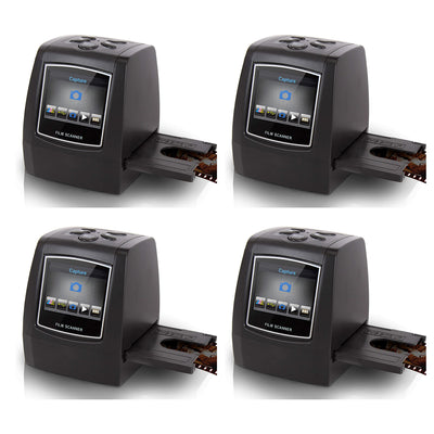 Pyle 2.4" Photo Film Scanner Slide Digitizer Digital Image Converter (4 Pack)