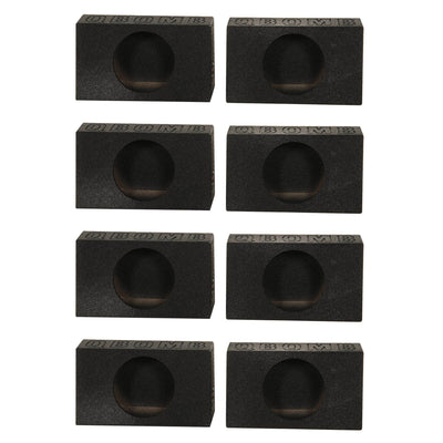 Q Power QBomb Single 12 Inch Sealed Subwoofer Sub Boxes Bedliner Spray (8 Pack)