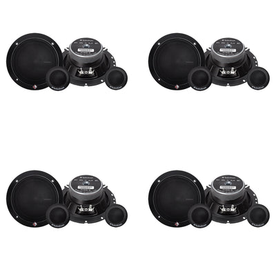 Rockford Fosgate 6.5-in 80 Watt 2Way Prime Series Car Component System (4 Pack)