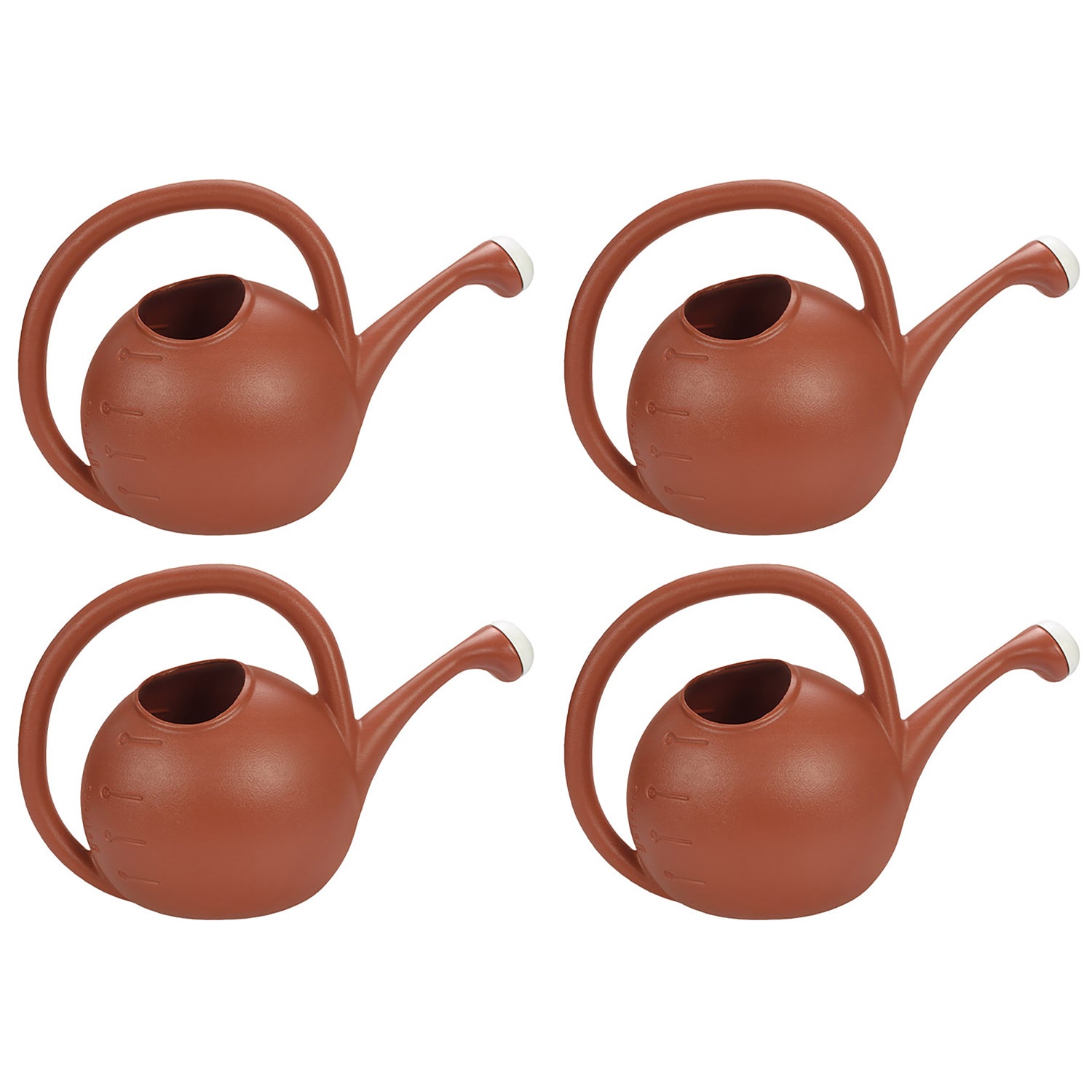 HC Companies RZ.WC2G0E35 2-Gallon Large Mouth Watering Can, Terra Cotta (4 Pack) - VMInnovations
