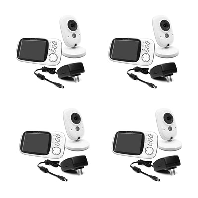 SereneLife Wireless Portable Camera & Video Display Baby Monitor System (4 Pack) - VMInnovations
