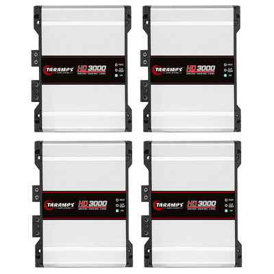 Taramps Class D HD 3000 Watt RMS 2 Ohms Sound Systems Mono Amplifier (2 Pack)
