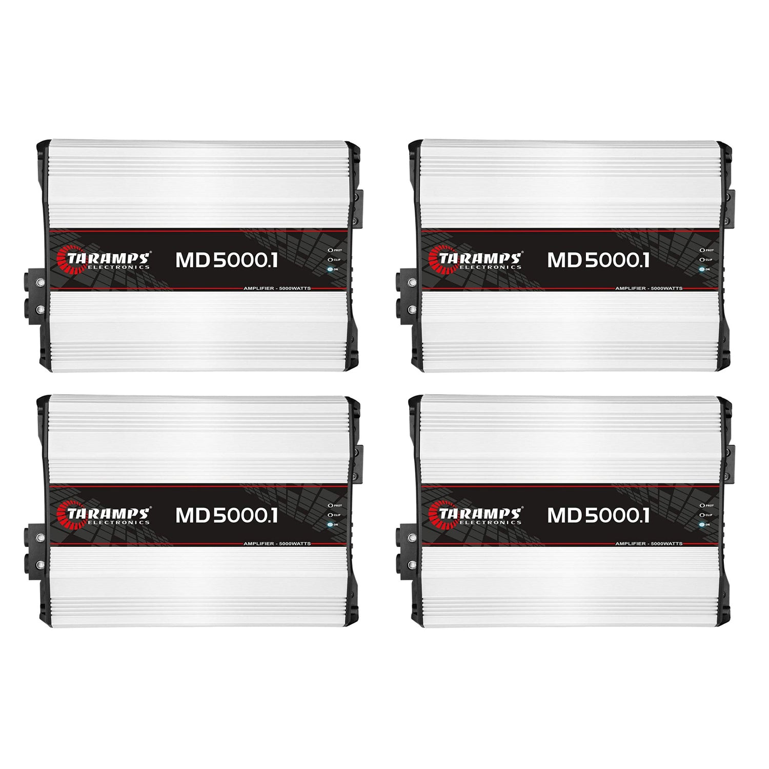 Taramps Class D MD 5000.1 2 Ohms Auto Sound Systems Mono Amplifier (4 Pack)