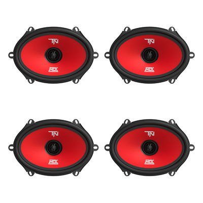 MTX Terminator 68 5 by 7in Speaker Pair with 55 W RMS Power Capability  (4 Pack) - VMInnovations