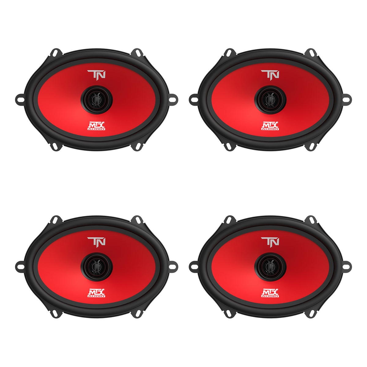 MTX Terminator 68 5 by 7in Speaker Pair with 55 W RMS Power Capability  (4 Pack)