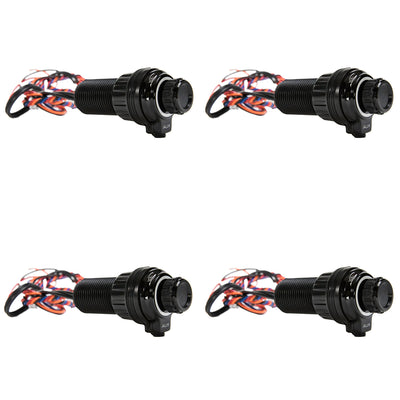 Hifonics Waterproof Pre Amp Bluetooth Controller Source Unit TPS-BT1 (4 Pack)