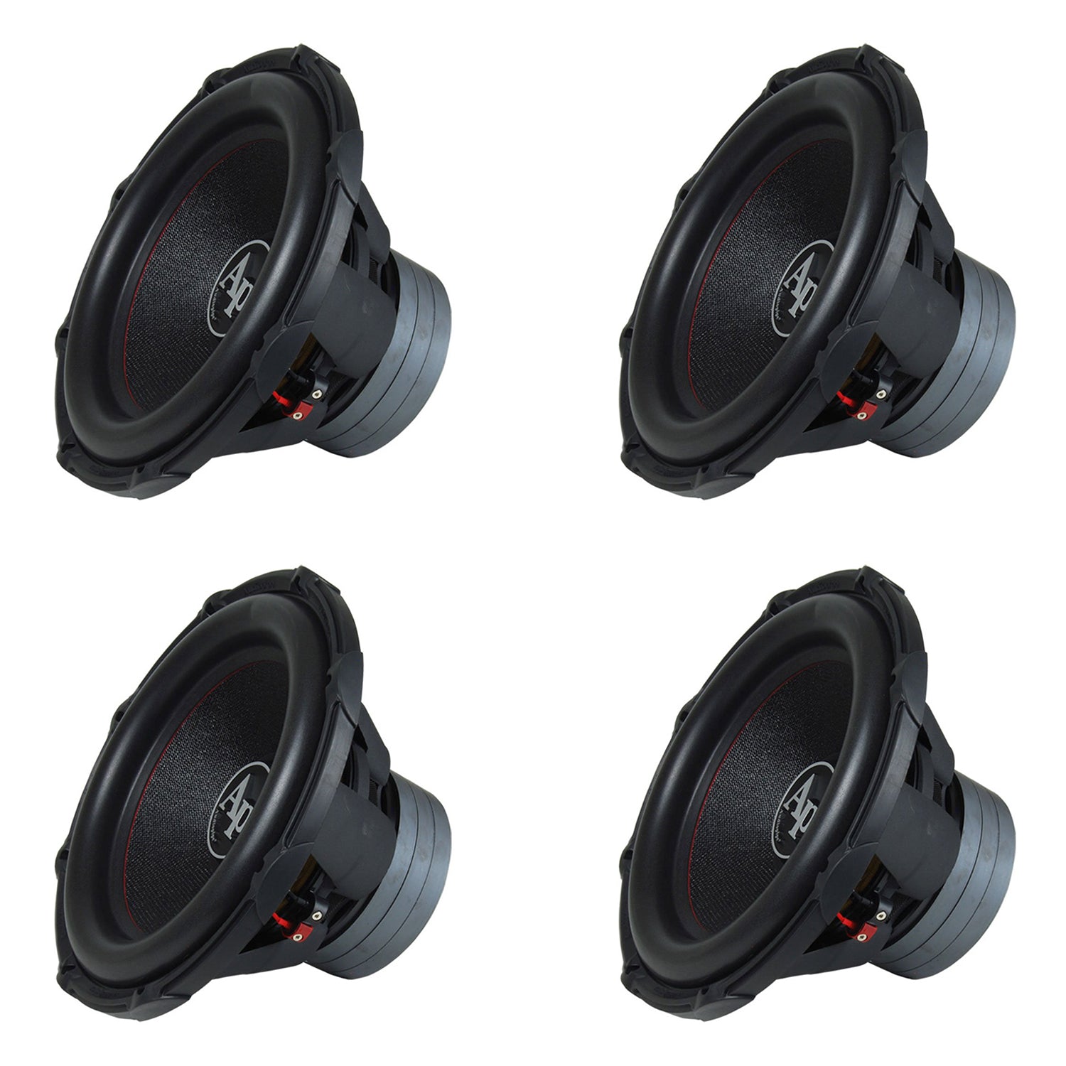 Audiopipe TXX-BD3-15 15 Inch 2400W DVC Dual 4 Ohm High Power Subwoofer (4 Pack)