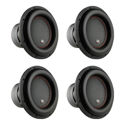 AudioPipe Sub-BDC4-12D2 12-Inch Sub Dual 2 Ohm 1100 W RMS Car Audio (4 Pack)