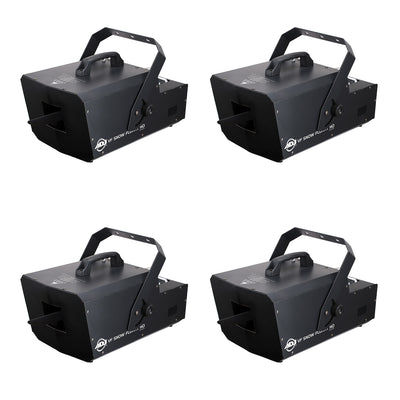 ADJ VF Snow Flurry HO 1250W Snow Machine w/ 2.3 Liter Snow Fluid Tank (4 Pack) - VMInnovations