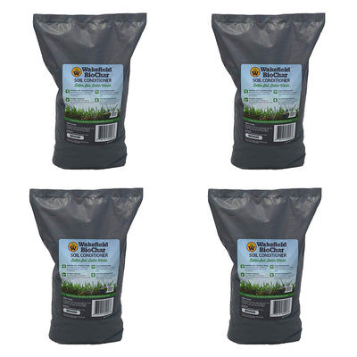 Wakefield 1 Pound Premium Biochar Organic Garden Soil Conditioner (4 Pack)