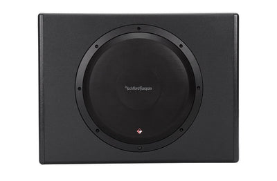 New Rockford Fosgate 12" 300 W Single Powered Subwoofer Sub Enclosure (4 Pack)