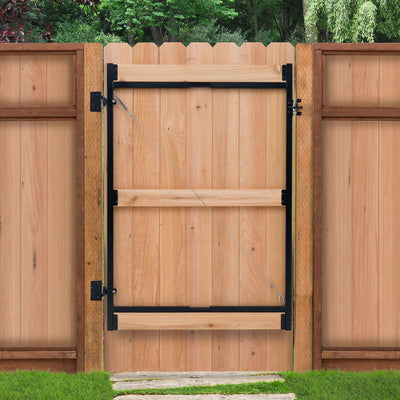 Adjust-A-Gate Steel Frame Gate Kit (2 Pack) & Adjust-A-Gate Steel Frame Gate Kit - VMInnovations