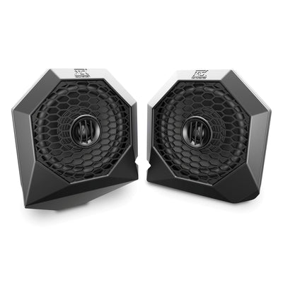 MTX Polaris RZRPOD65 6.5" 130W Dash Mount RZR ATV Coaxial Speakers Pair (4 Pack)