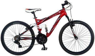 Mongoose Maxim 24" Alloy Dual Suspension Mountain Bike | R3002A