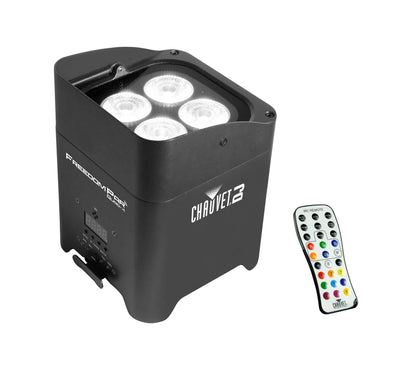 Chauvet DJ Freedom Par Quad 4 Wireless Battery LED Wash Light Effect w/ Remote - VMInnovations