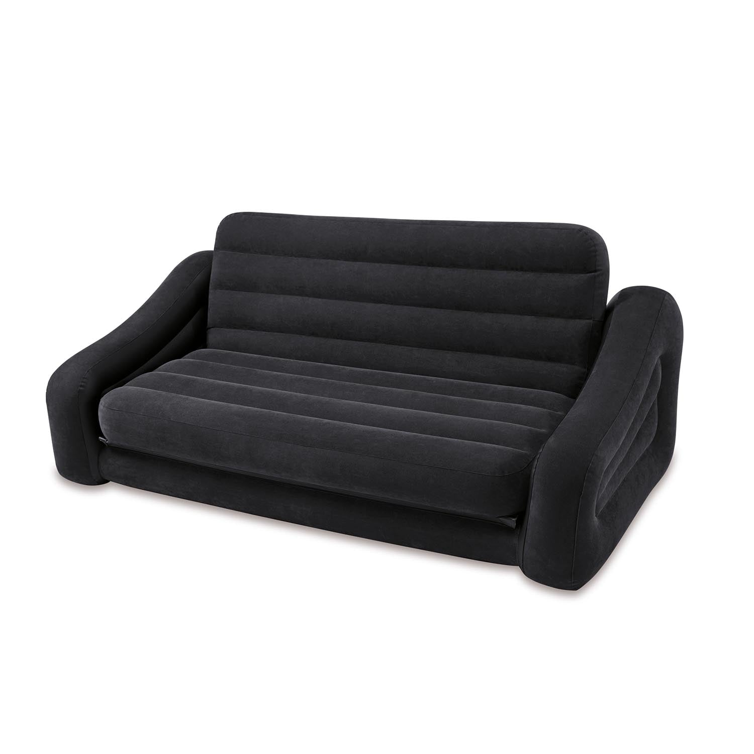 Intex 120V AC Electric Air Pump & Inflatable Queen Size Pull-Out Sofa Couch Bed