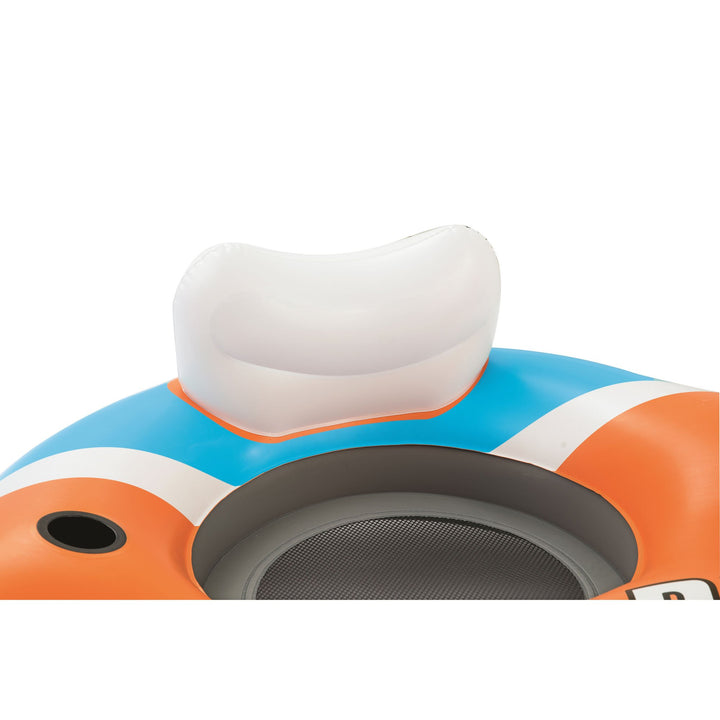 Bestway Rapid Rider 4 Person Floating Island Raft and Rapid Rider 2 Person Tube