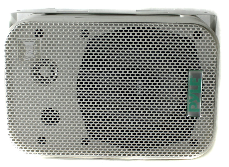 Pyle 5.25" 2-Way White Waterproof Home Speakers, Pair, Certified Refurbished