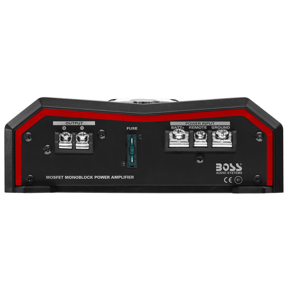 Boss Audio Systems BE1500.1 Elite Monoblock Amplifier & Installation Wiring Kit